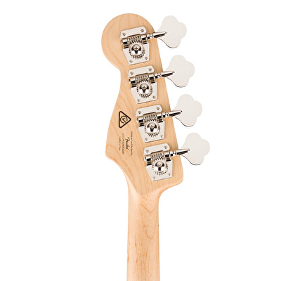 Squier Affinity Active Jazz Bass Akçaağaç Klavye BPG Olympic White Bas Gitar